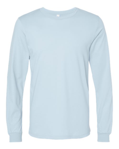 BELLA + CANVAS Unisex Jersey Long Sleeve Tee (Part 1 of 4) - Baby Blue