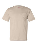 Bayside Unisex USA-Made Pocket T-Shirt (Part 2 of 2) - Sand