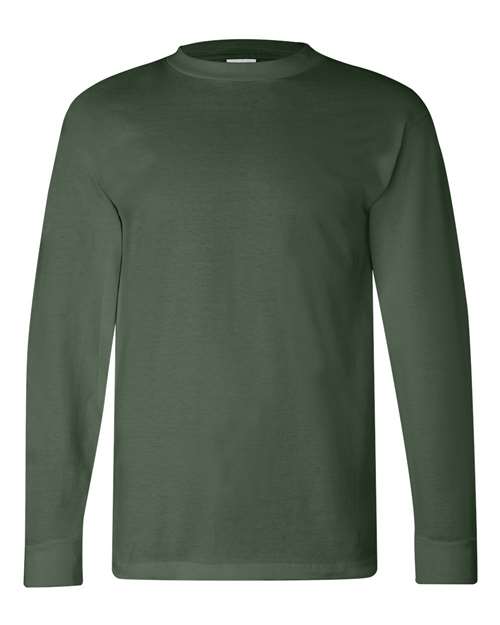 Bayside Unisex USA-Made Long Sleeve T-Shirt (Part 1 of 2) - Forest Green