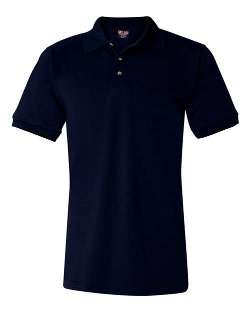Bayside Unisex USA-Made Polo - Navy