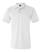 Bayside Unisex USA-Made Polo - White