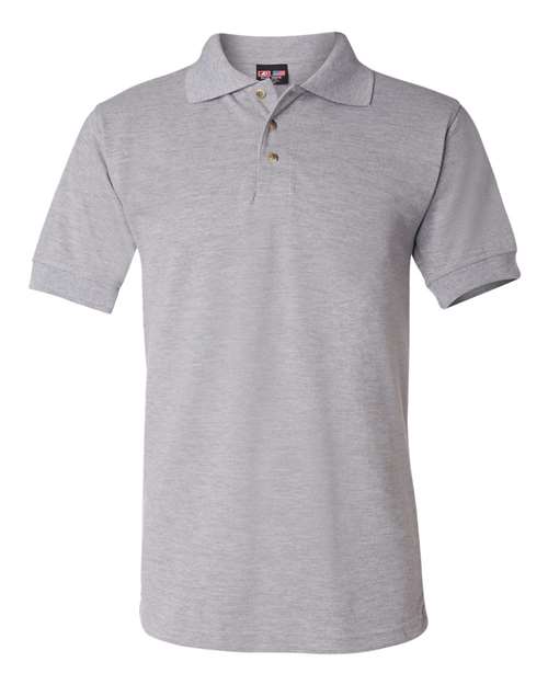 Bayside Unisex USA-Made Polo - Dark Ash