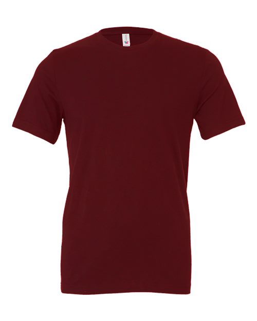 BELLA + CANVAS Jersey Tee (Part 4 of 8) - Maroon