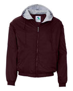 Augusta Sportswear Unisex Fleece Lined Hooded Jacket - Maroon