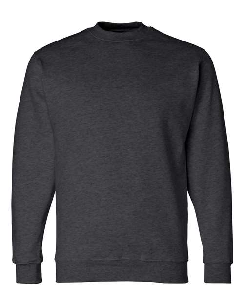 Bayside Unisex USA-Made Crewneck Sweatshirt (Part 1 of 2) - Charcoal Heather