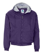 Augusta Sportswear Unisex Fleece Lined Hooded Jacket - Purple