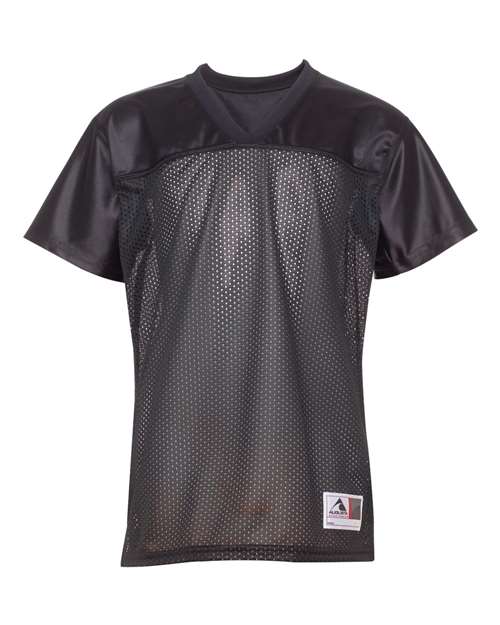 Augusta Sportswear Women's Junior Fit Stadium Replica Football Jersey - Black