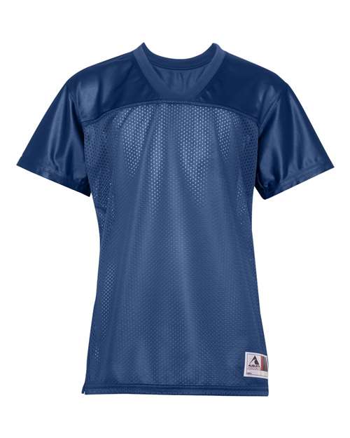 Augusta Sportswear Women's Junior Fit Stadium Replica Football Jersey - Royal