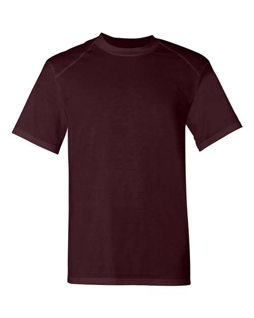 Badger Men's B-Tech Cotton-Feel T-Shirt - Maroon