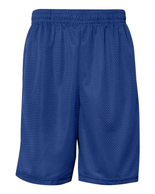 Badger Men's Pro Mesh 9" Shorts with Pockets - Royal
