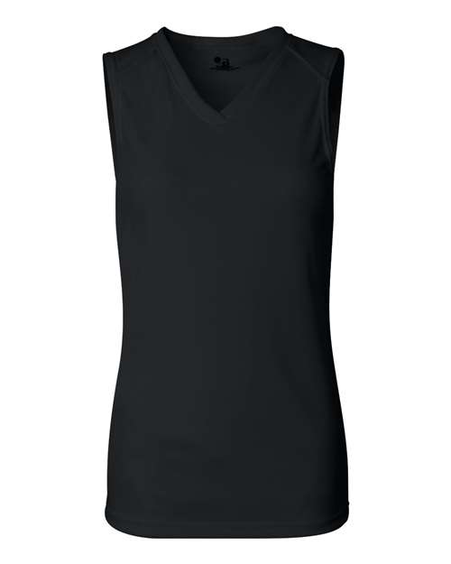 Badger Women's B-Core Sleeveless T-Shirt (Part 1 of 2) - Black