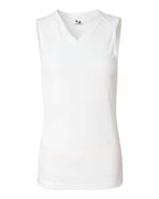Badger Women's B-Core Sleeveless T-Shirt (Part 2 of 2) - White