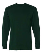 Badger Men's B-Tech Cotton-Feel Long Sleeve T-Shirt - Forest