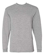 Badger Men's B-Tech Cotton-Feel Long Sleeve T-Shirt - Oxford