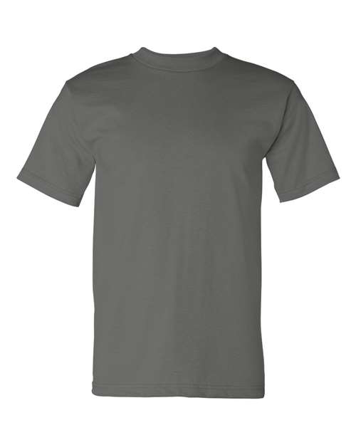 Bayside Unisex USA-Made Heavyweight T-Shirt (Part 1 of 3) - Charcoal