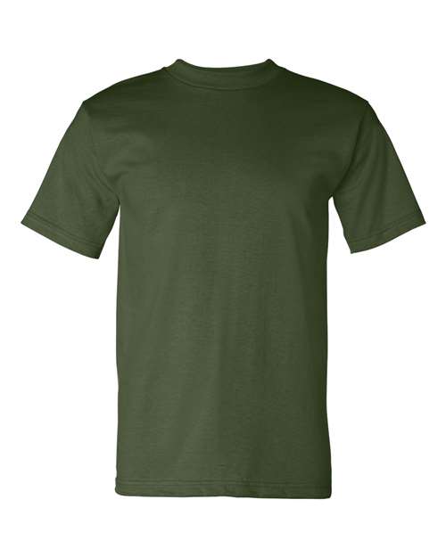 Bayside Unisex USA-Made Heavyweight T-Shirt (Part 1 of 3) - Army