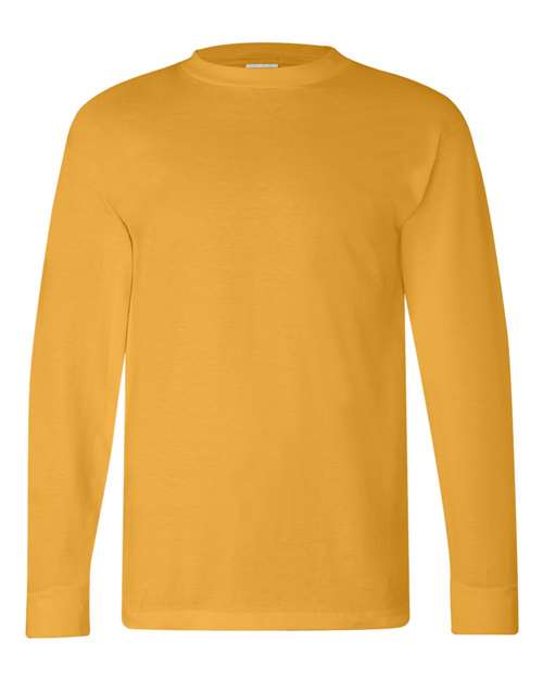 Bayside Unisex USA-Made Long Sleeve T-Shirt (Part 1 of 2) - Gold