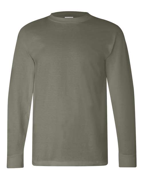 Bayside Unisex USA-Made Long Sleeve T-Shirt (Part 2 of 2) - Safari