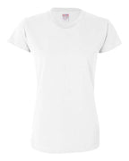 Bayside Women's USA-Made T-Shirt - White