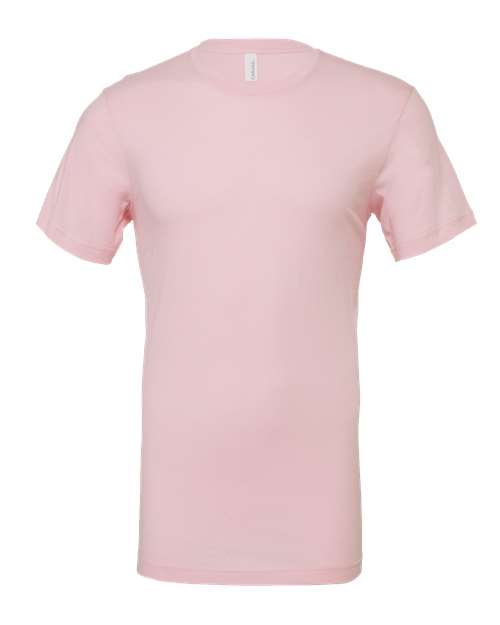 BELLA + CANVAS Jersey Tee (Part 6 of 8) - Soft Pink