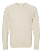 BELLA + CANVAS Unisex Sponge Fleece Raglan Crewneck Sweatshirt (Part 2 of 3) - Natural