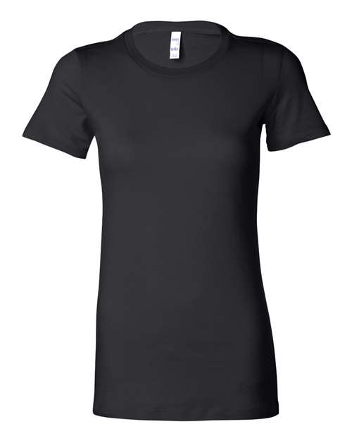BELLA + CANVAS Women's Slim Fit Tee - Black