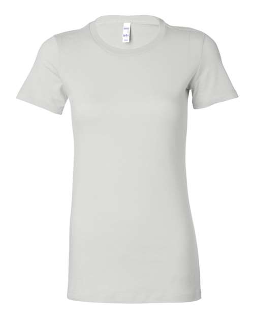 BELLA + CANVAS Women's Slim Fit Tee - White