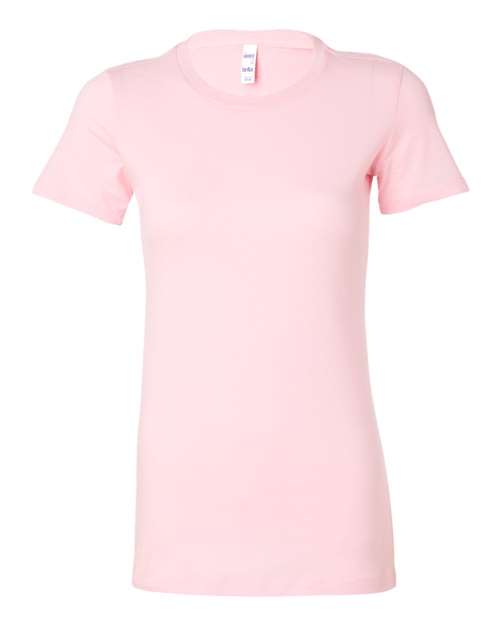 BELLA + CANVAS Women's Slim Fit Tee - Pink