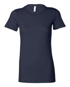 BELLA + CANVAS Women's Slim Fit Tee - Navy