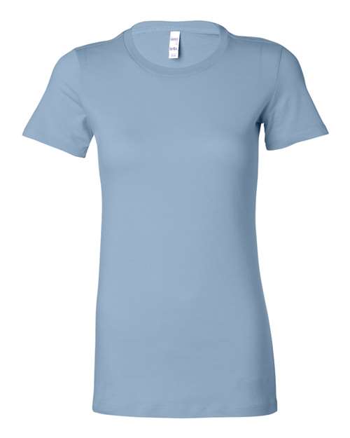 BELLA + CANVAS Women's Slim Fit Tee - Baby Blue