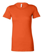 BELLA + CANVAS Women's Slim Fit Tee - Orange
