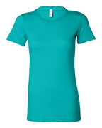 BELLA + CANVAS Women's Slim Fit Tee - Teal