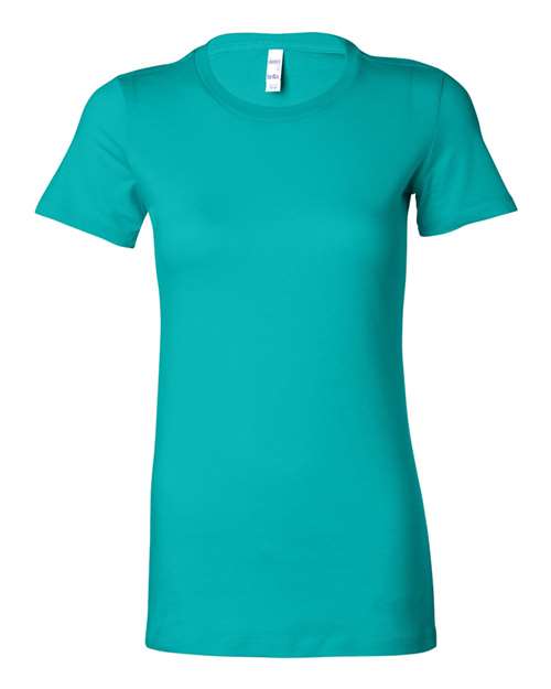 BELLA + CANVAS Women's Slim Fit Tee - Teal