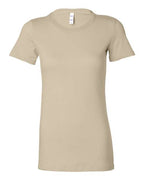 BELLA + CANVAS Women's Slim Fit Tee - Soft Cream