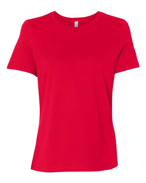 BELLA + CANVAS Women’s Relaxed Jersey Tee (Part 2 of 3) - Red