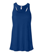BELLA + CANVAS Women's Flowy Racerback Tank - True Royal