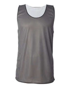 Badger Men's Pro Mesh Reversible Tank Top - Graphite/ White