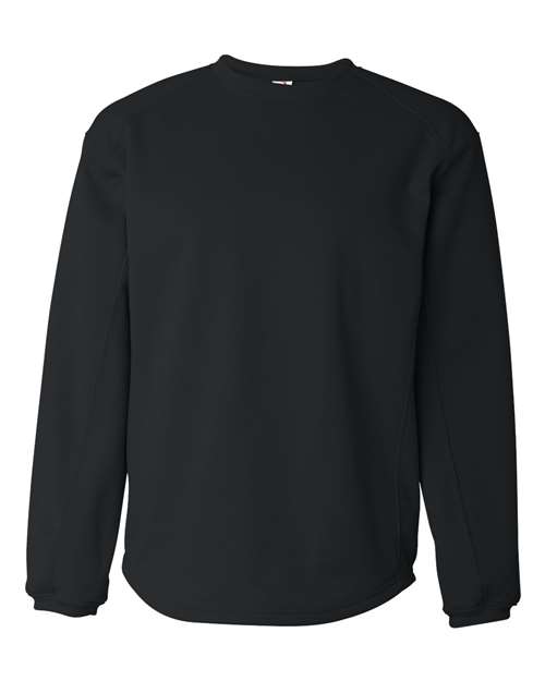 Badger Men's BT5 Performance Fleece Crewneck Sweatshirt - Black