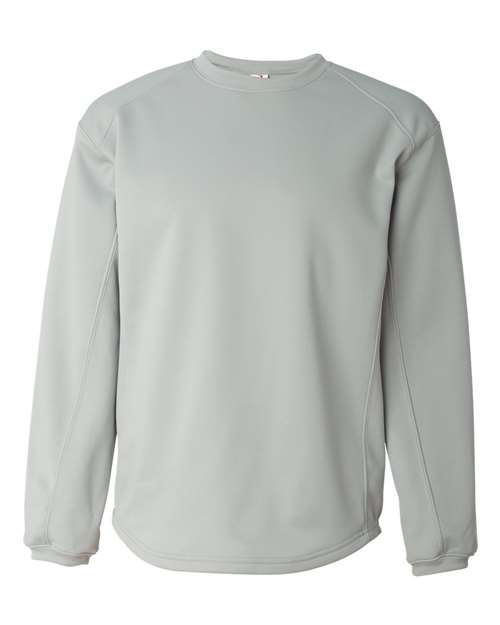 Badger Men's BT5 Performance Fleece Crewneck Sweatshirt - Silver