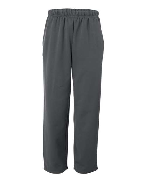 Badger Unisex Performance Fleece Open-Bottom Sweatpants - Graphite