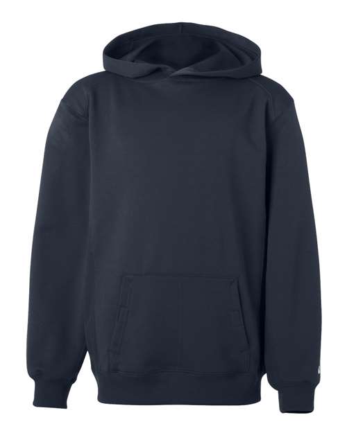 Badger Youth Performance Fleece Hooded Sweatshirt - Navy