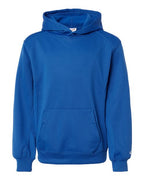 Badger Youth Performance Fleece Hooded Sweatshirt - Royal