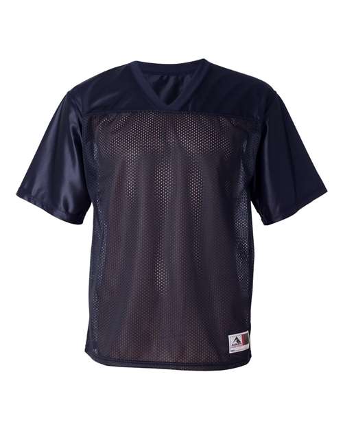 Augusta Sportswear Men's Stadium Replica Football Jersey - Navy