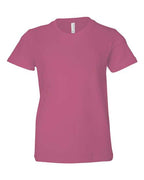 BELLA + CANVAS Youth Jersey Tee (Part 1 of 2) - Berry