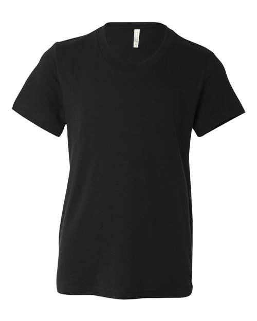 BELLA + CANVAS Youth Jersey Tee (Part 1 of 2) - Black