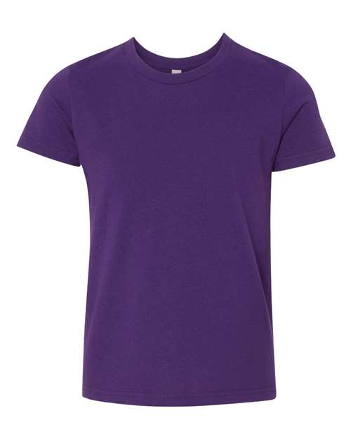 BELLA + CANVAS Youth Jersey Tee (Part 2 of 2) - Team Purple