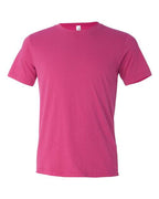 BELLA + CANVAS Unisex Texture Tee - Berry