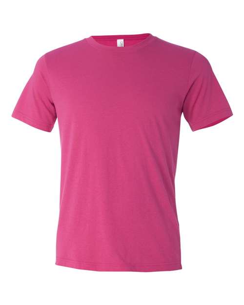BELLA + CANVAS Unisex Texture Tee - Berry