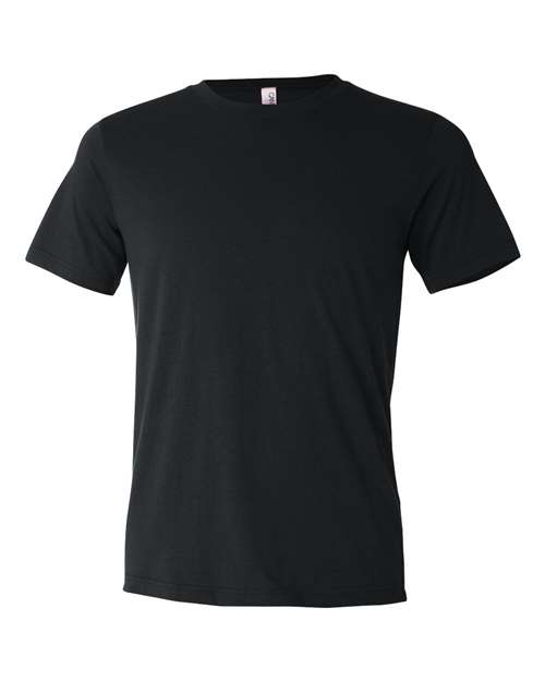 BELLA + CANVAS Unisex Texture Tee - Black