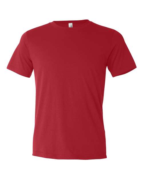 BELLA + CANVAS Unisex Texture Tee - Red